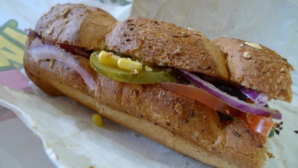 Dinner: Subway Sub of the Day