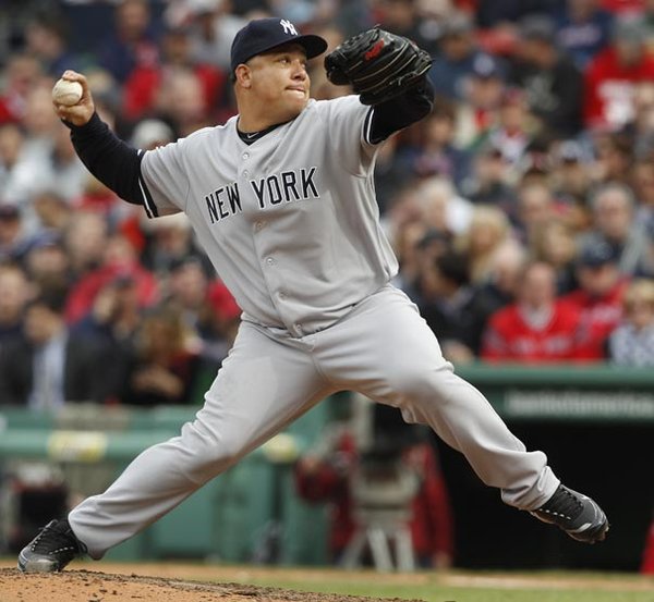 Bartolo Colon Yankees VS Red Sox 4-9-2011