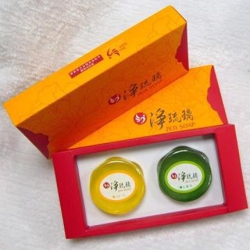 &lt;font
                color=red&gt;【年終特賣會買二送一】&lt;/font&gt;《淨琉璃》手工美容皂禮盒【100g*二入】