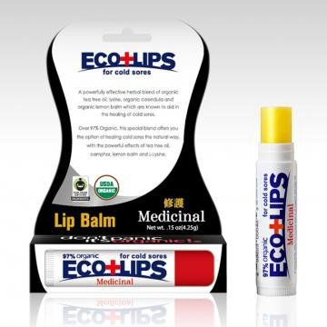 美國ECO LIPS 依蔻麗唇
                            天然護唇膏-修護(無色_清涼)★限時促銷