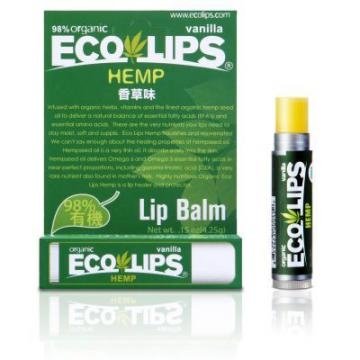 美國ECO LIPS 依蔻麗唇
                            天然護唇膏-香草味(無色_草本)★限時促銷