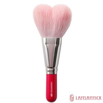 LSY 林三益
                              心型.腮紅蜜粉兩用刷(大.桃)