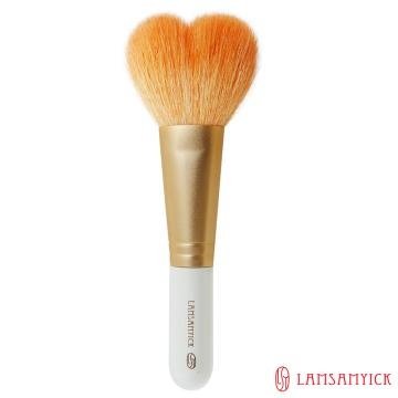 LSY 林三益
                            心型.腮紅蜜粉兩用刷(中.橘)