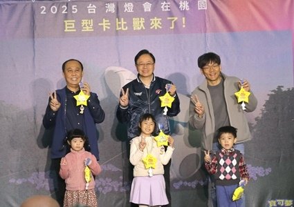 台灣燈會寶可夢提燈亮相 張善政邀國人逛光影燈會1.jpg