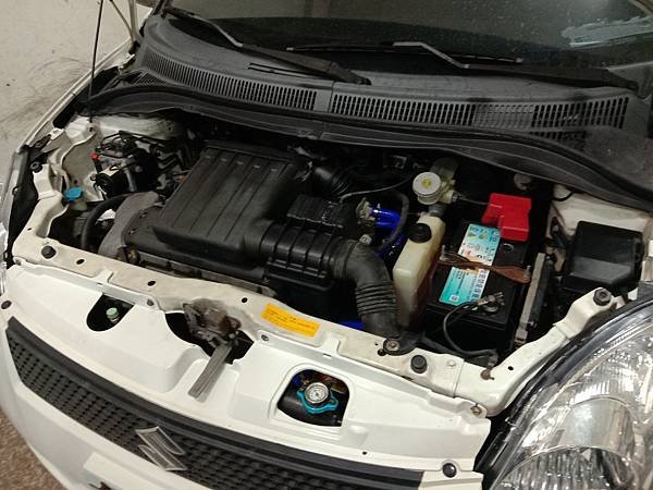 SWIFT 自備全車水管及部分漏油處理