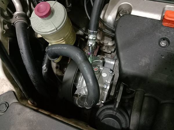 CR-V 方向機泵浦&amp;方向機高壓油管更換