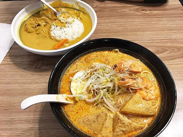 來碗Laksa 忠孝敦化站捷運出口美食 星加坡 馬來西亞風味 叻沙風味料理 招牌叻沙麵 濃郁蝦膏 椰漿湯頭5.jpg