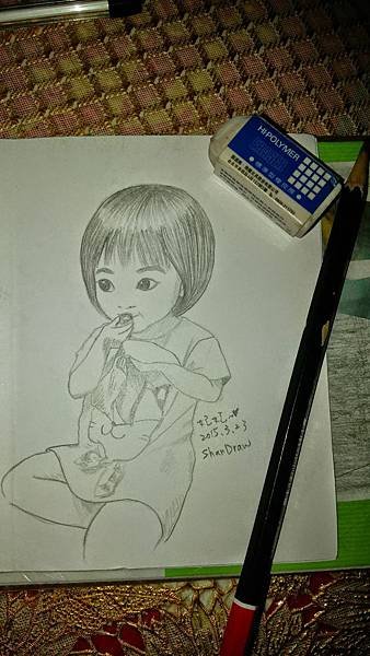 [隨手繪]吃葡萄