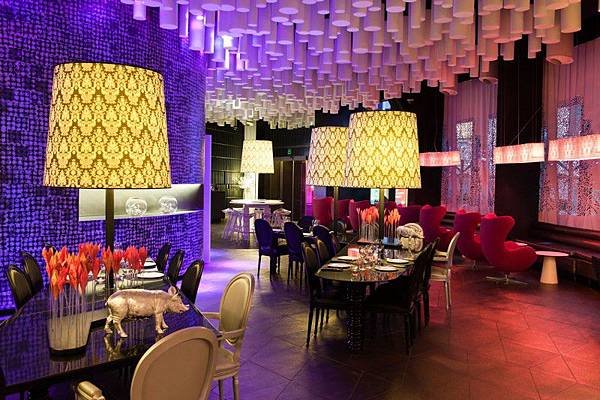 Colorful-Restaurant-Interior-Design-Ideas-Applied-in-Barcelo-Raval-Hotel-Design-with-Unique-Ceiling-Unit-in-White.jpg