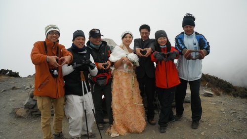 雪山的世紀婚禮