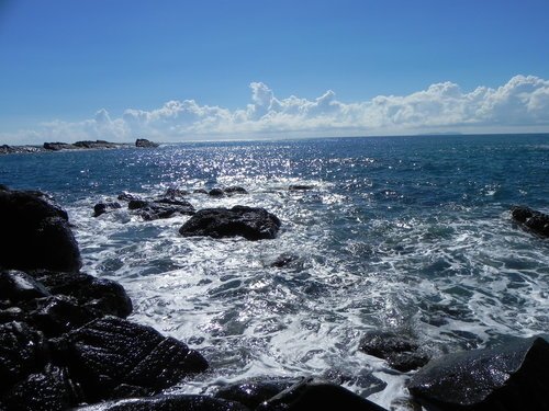 小野柳美麗的日出及海岸風光