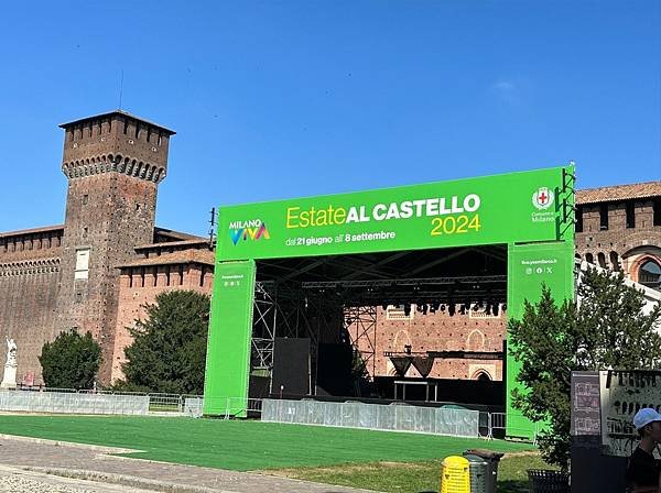 【義大利米蘭】有許多博物館的Castello Sforzes