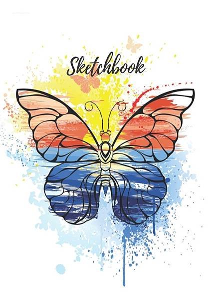 Sketchbook-Journal--Butterfly-Sketch-book-150-Pages-Soft-Cover-Notebook-Blank-Unlined-Journal-Sketchpad-for-drawing….jpg