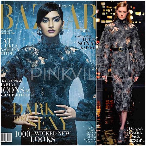 Sonam Kapoor Donna Karan Harper Bazaar India