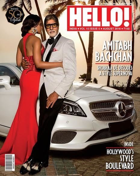 Amitabh Bachchan Features on the Latest Cover of Hello Makes it to Indias 50 Most Stylish List