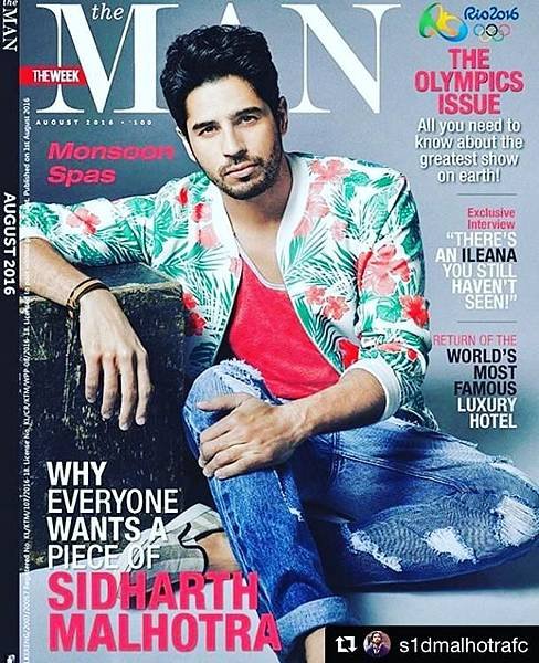 Sidharth Malhotra Dazzles on the Latest Issue of The Man Magazine