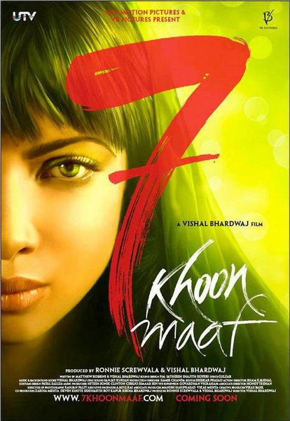 7 khoon Maaf movie poster.jpg