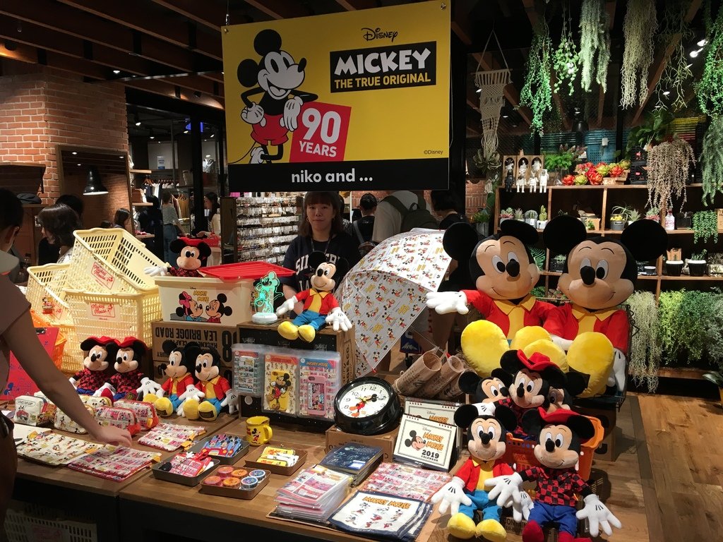 超可愛的米奇布偶、紙膠 萌小物~NIKO AND... 米奇聯名 MICKEY THE TRUE ORIGINAL 90 YEARS (1).JPG