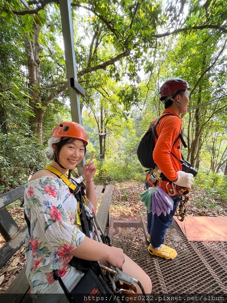 2023泰國清邁蘇梅曼谷慶生之旅~DAY2(上)清邁叢林飛索