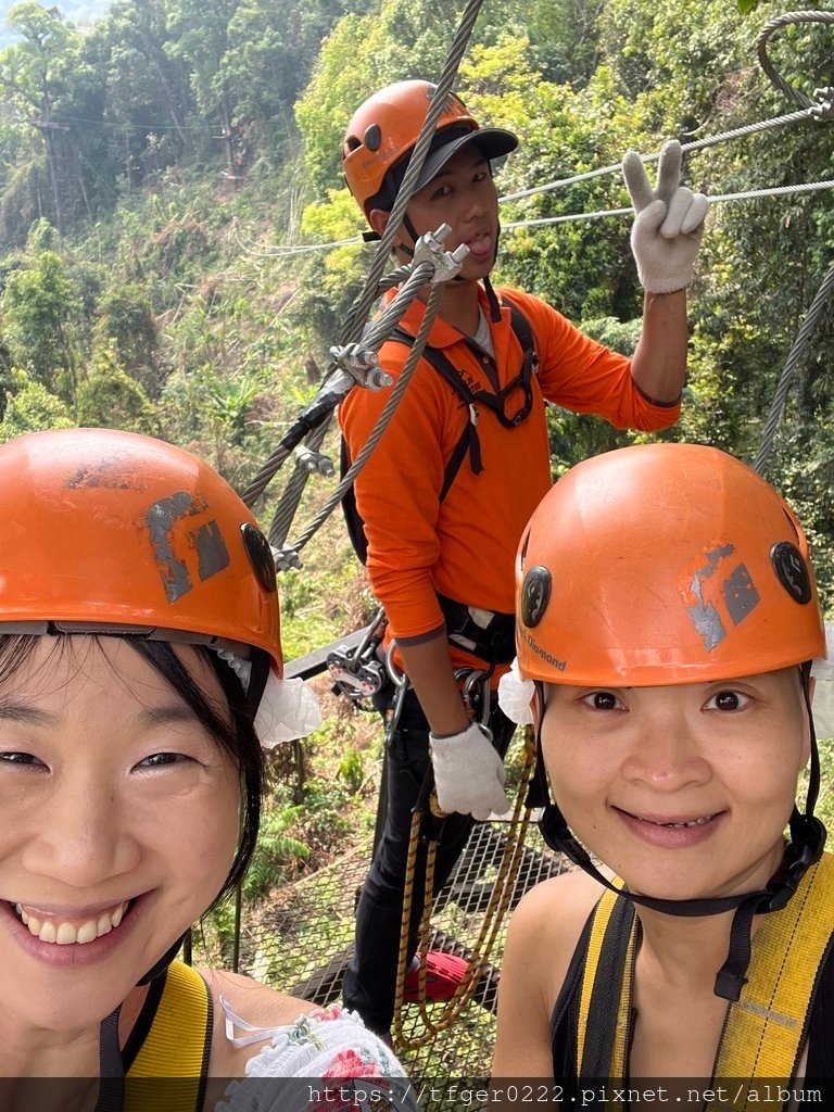 2023泰國清邁蘇梅曼谷慶生之旅~DAY2(上)清邁叢林飛索