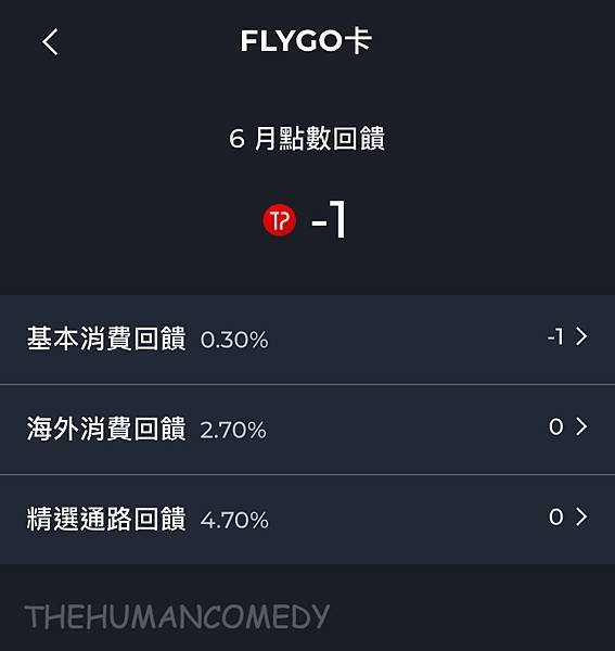 Richart app查詢FLYGO卡回饋