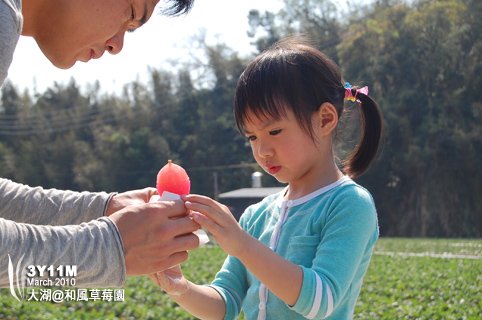 最後小思毅只吃草莓冰