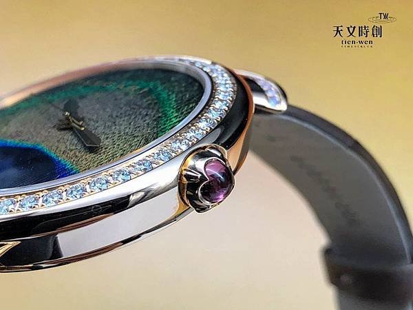 Bvlgari 寶格麗-Divas’Dream Peacock 37mm 玫瑰金 孔雀羽毛 鑽圈 103139 2拷貝.jpg