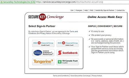 MyCIC Sign-in partner