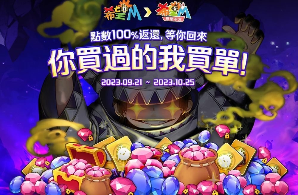 希望M:戀戀不忘 - 聊聊消費金額 100% 全數返還
