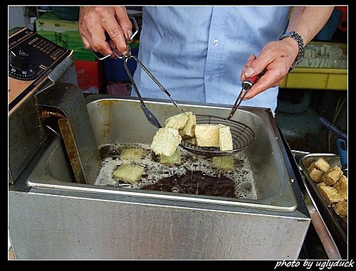 《江蘇甪直》相當普通的臭豆腐