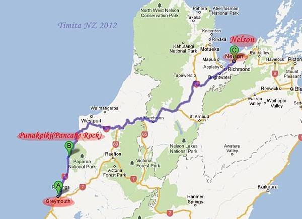 Day3 Greymouth pancake nelson