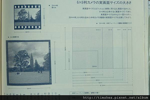 135與120底片大小比較