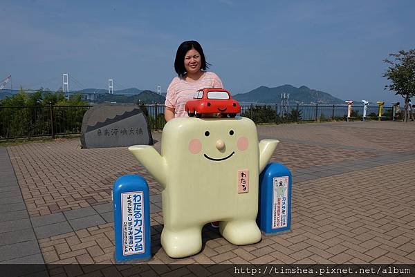 休息站 另一側看瀨戶大橋