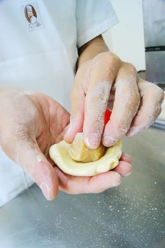 牛奶糖酥餅製作過程7