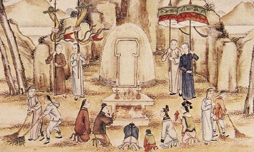 清明節掃墓