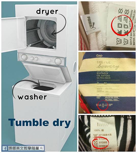 tumble dry