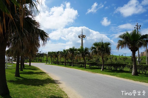 占地很廣的海濱公園