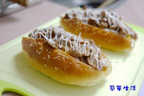 薑燒豬肉潛艇堡