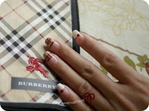BURBERRY手帕一起（有亮片）