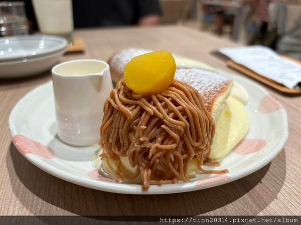 桃園/期間限定!綠寶石乳酪冰淇淋鬆餅，Woosa洋食パンケー