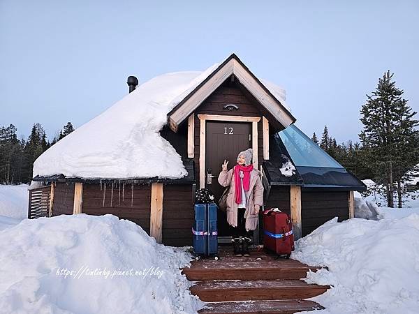 芬蘭 Finland。玻璃極光屋 遇見極光。Northern