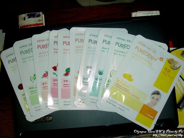 PUREDERM的各式面膜(幫人家買滴~)