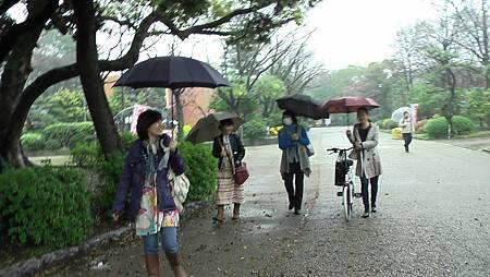 3/26鶴舞公園雨中散步