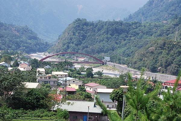 鳥瞰松鶴部落