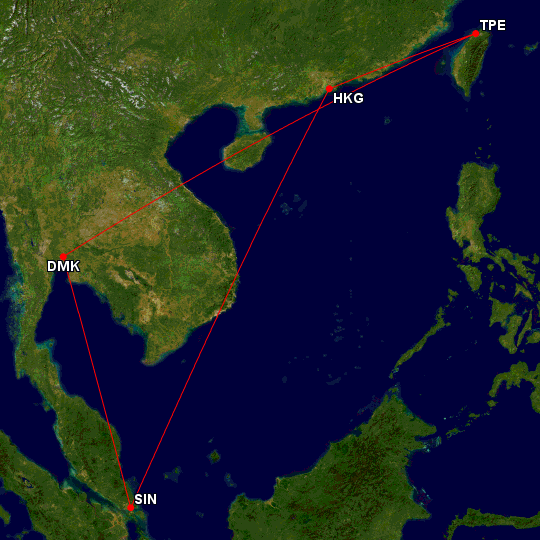 0 Flight Map