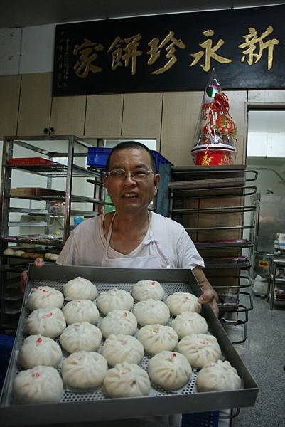 水仙宮市場內60多年「新永珍餅家」肉包很受歡迎