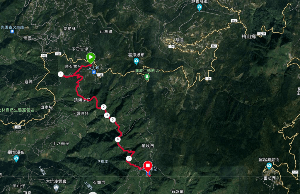 四天王縱走(篤鼻山、青園山、知鳥山、四天皇山)