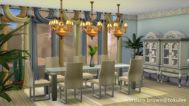 mordern brown dinnerroom.jpg