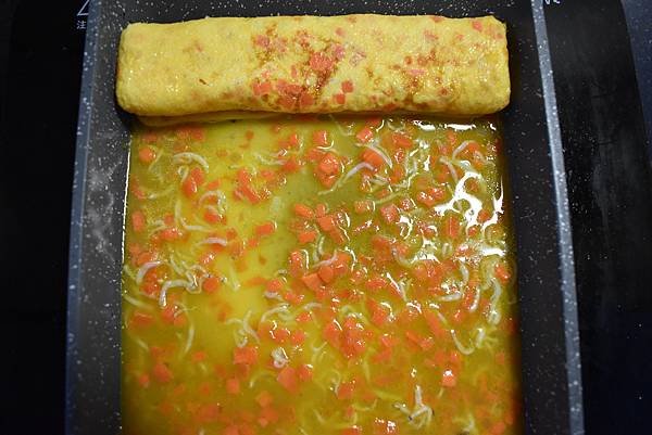 吻仔魚玉子燒