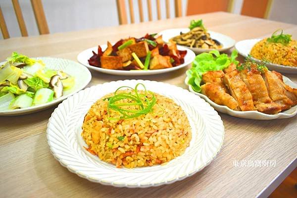 家常餐桌．櫻花蝦炒飯